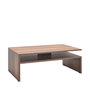 Hanah Home Shp-645-Oo-1 Mesa de Centro Oslo y Nogal 110x42x65 cm